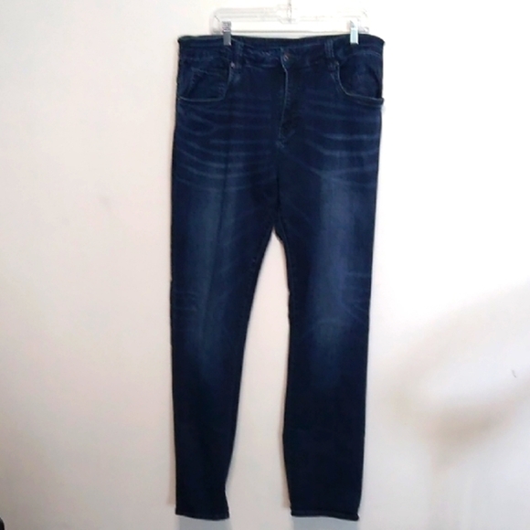 Buffalo David Bitton - Dark Washj Men's Straight Six Jeans - Picture 1 of 8